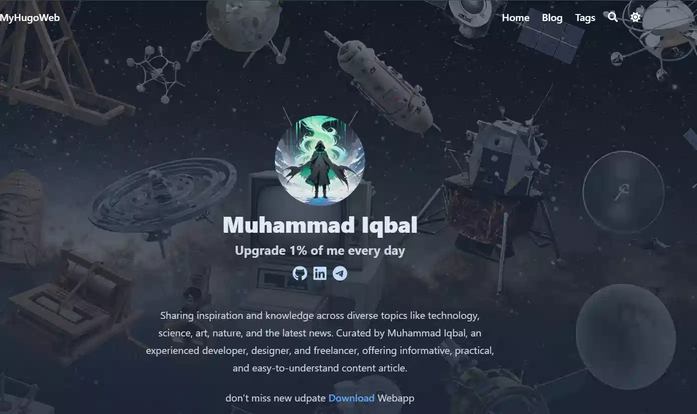 Thumbnail of MyHugoWeb.